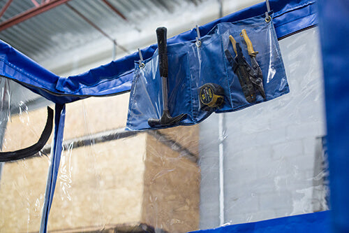 Tool Bag for HepaZone Dust Containement Cart